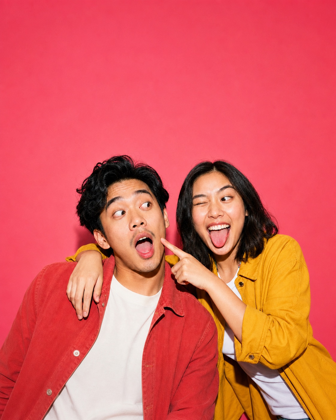 Dua tamu bermain bersama dalam Love Signals